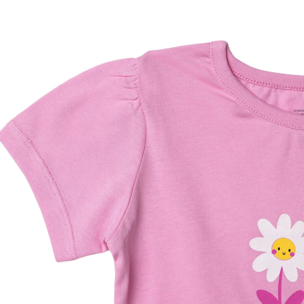 HelloBaby Short Sleeve Baby T-Shirt (3-6 Months to 3-4 Years) - Lilac