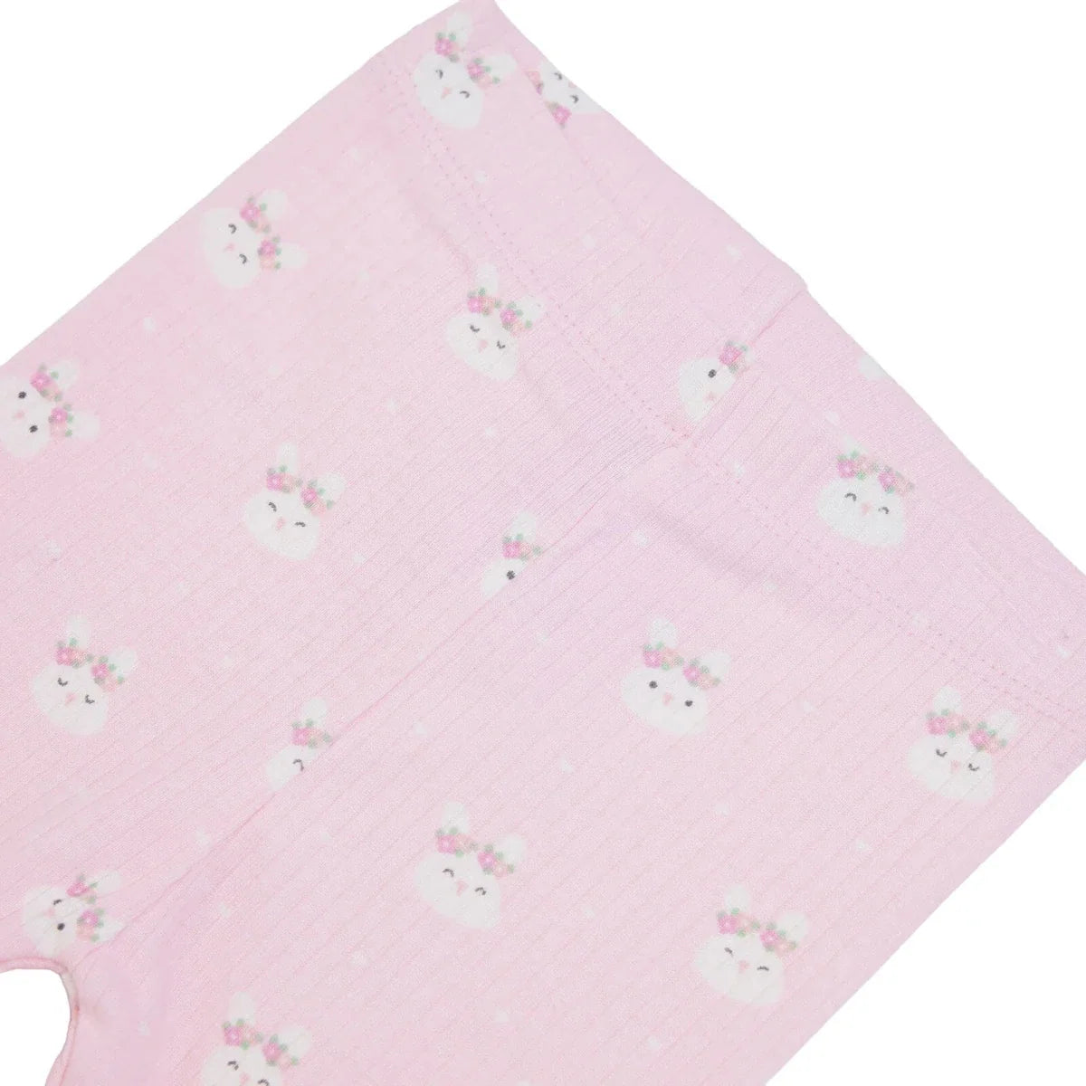 HelloBaby Printed Interlock Baby Leggings (1-3 Months to 12 Months) - Pink Printed