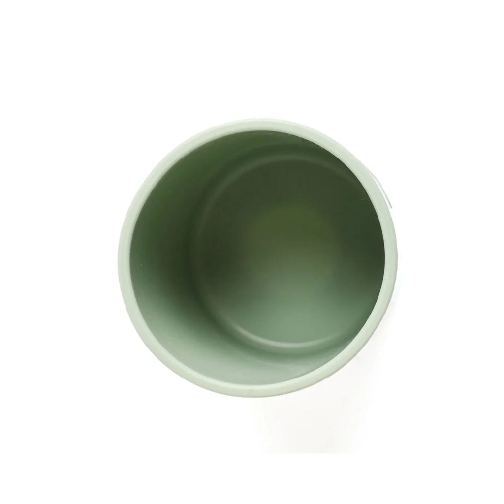 baby plus Silicone Open Training Cup 120ml - Green