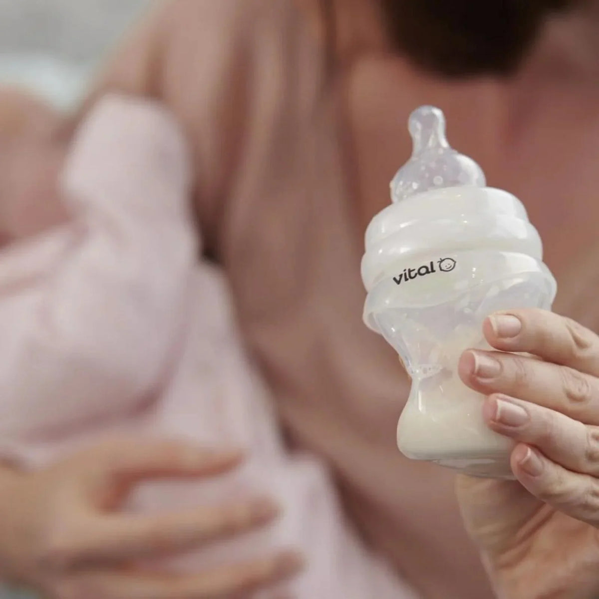 Vital Baby Nurture Silicone Teats Medium Flow 3+ months