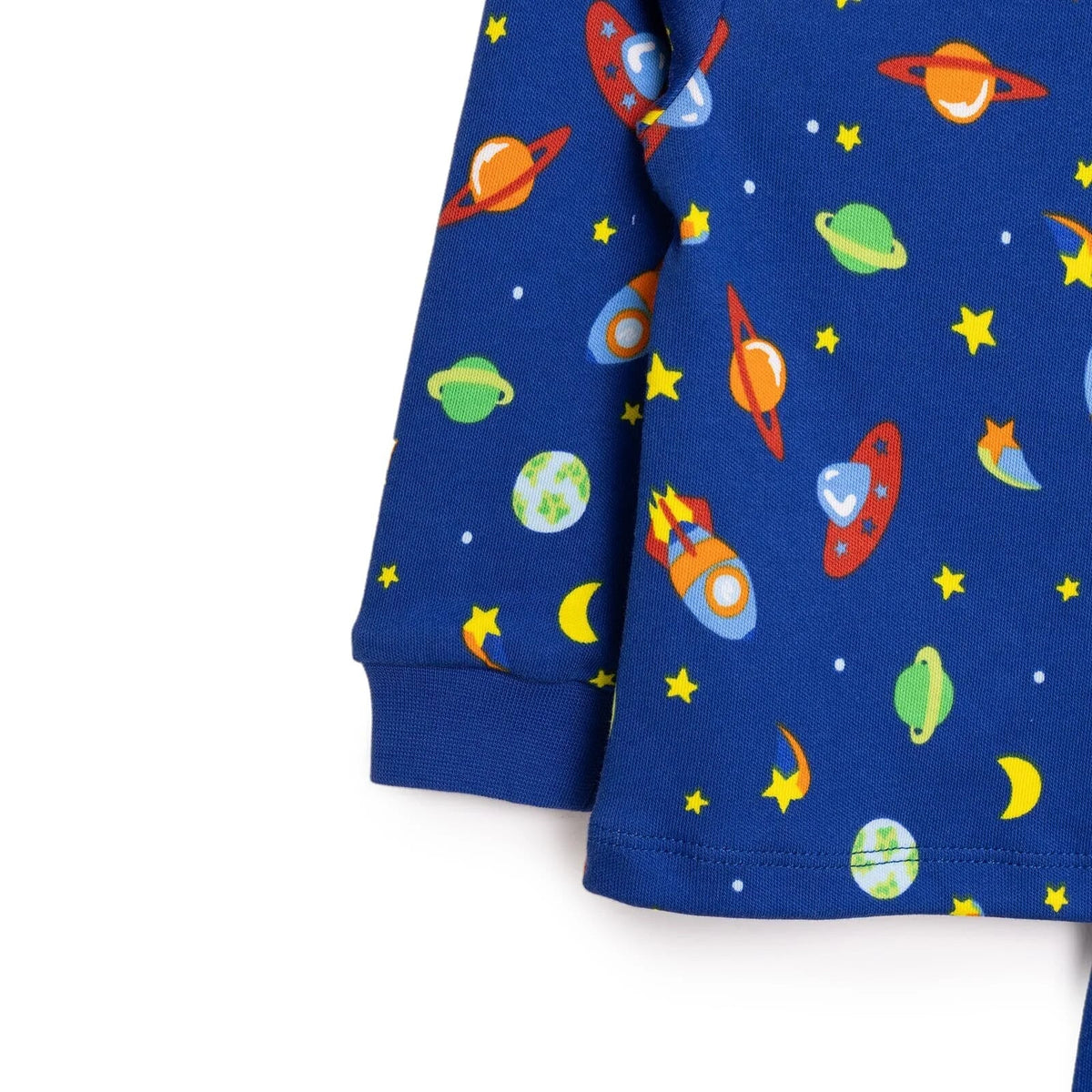 HelloBaby Space Motif Long Sleeve Baby Pyjama Set (6 Months to 4 Years)