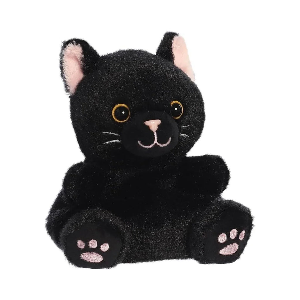Palm Pals Twilight Black Cat Soft Toy 12cm