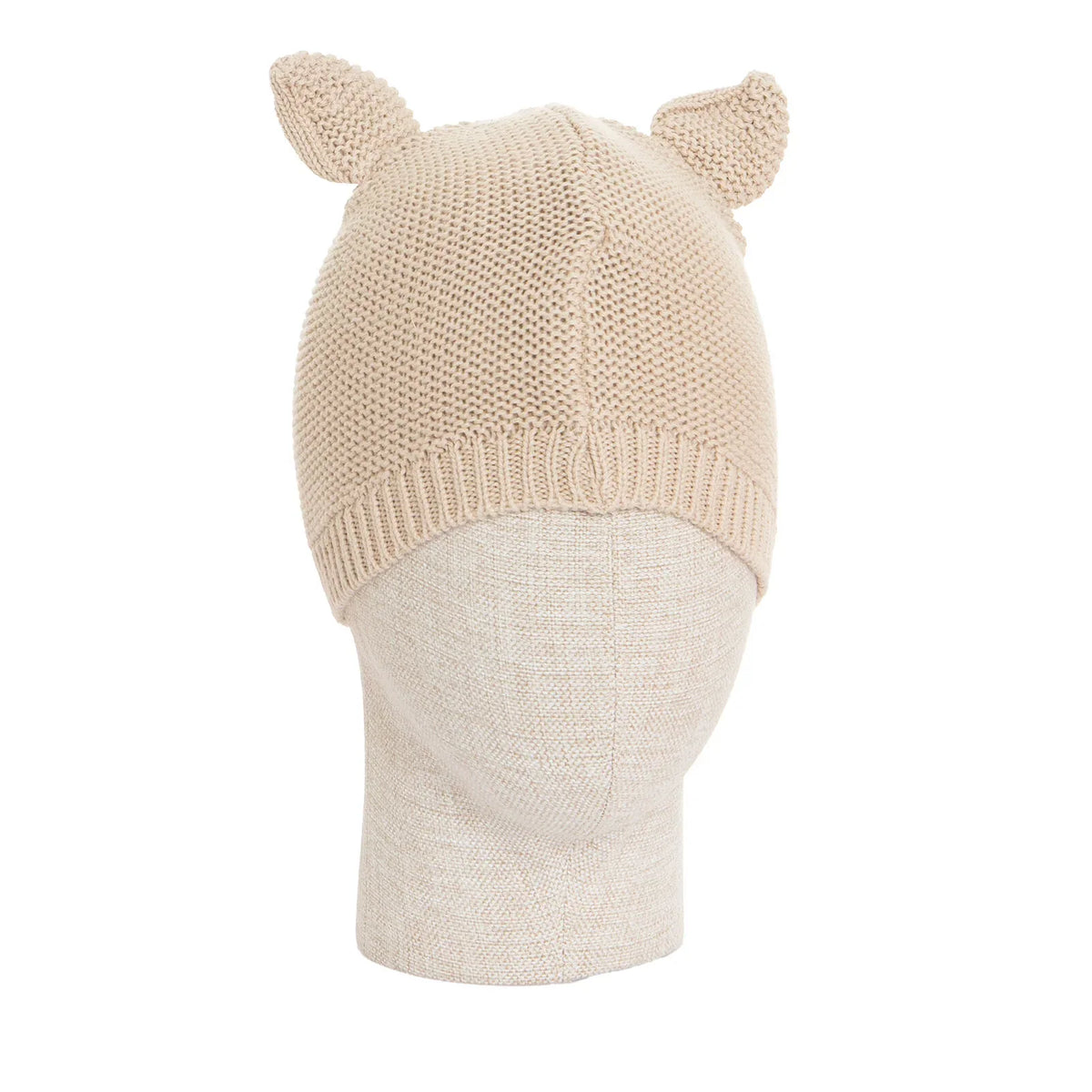 Little Plane Knitted Baby Beanie with Ear Flaps (One Size)