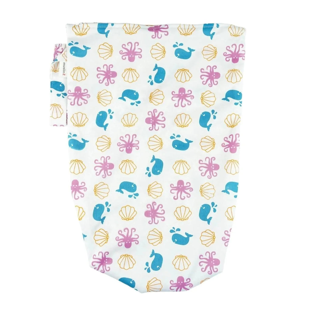 MuslinZ Wet Bag - Sealife