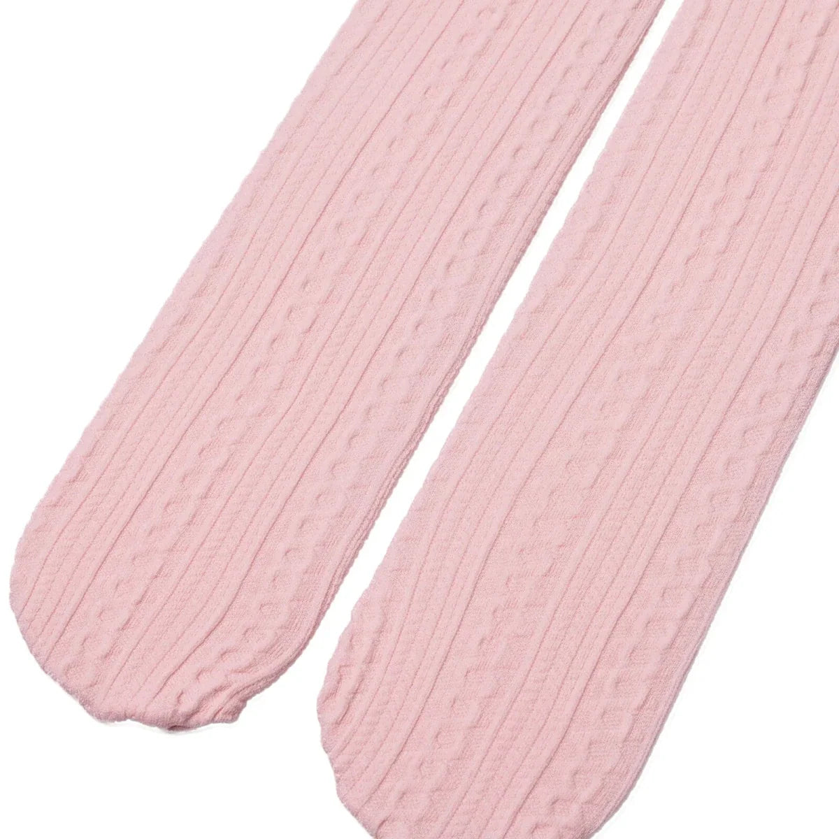 HelloBaby Cable Knit Baby Tights (6-12 Months to 4-5 Years) - Pink