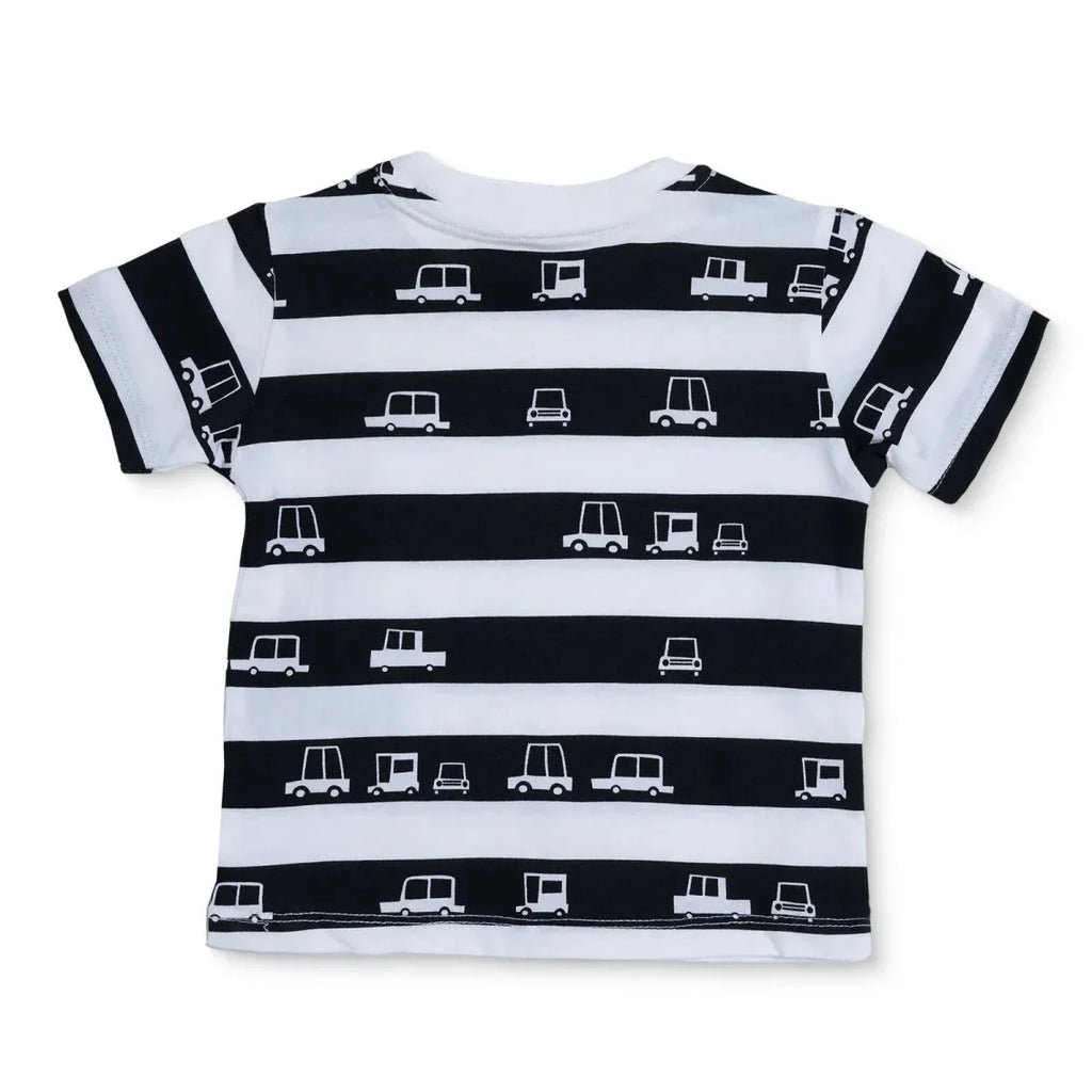 HelloBaby Short Sleeve Jersey Baby T-Shirt (3-6 Months to 3-4 Years) - Ecru