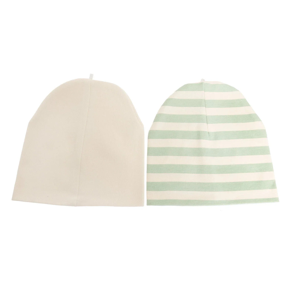 Little Plane Hello Camper Slogan 2 Pack Knitted Baby Beanies (12 Months to 3 Years)
