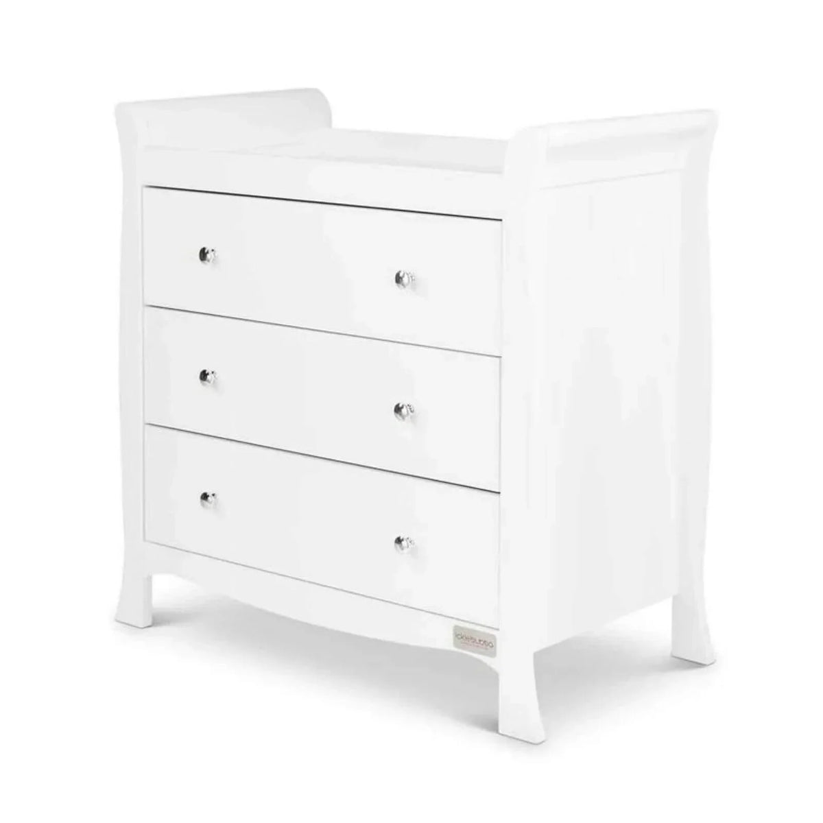 Ickle Bubba Snowdon Classic 2 Piece Furniture Set White - Premium Pocket Sprung Mattress