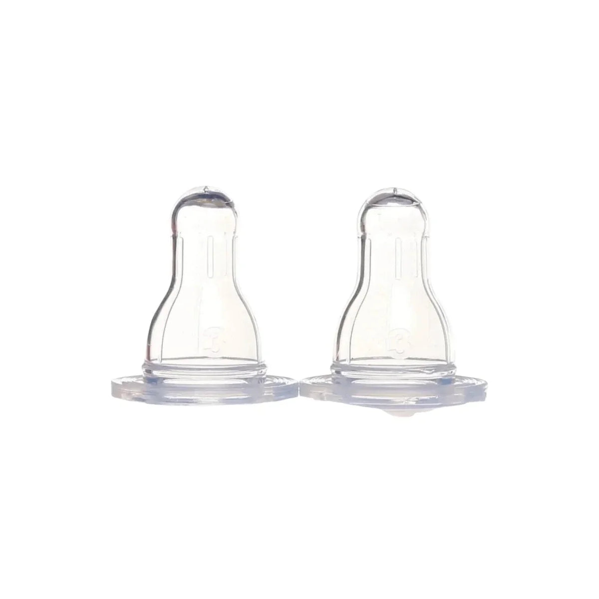 baby plus Anti Colic Bottle Teat Level 3 Pack of 2