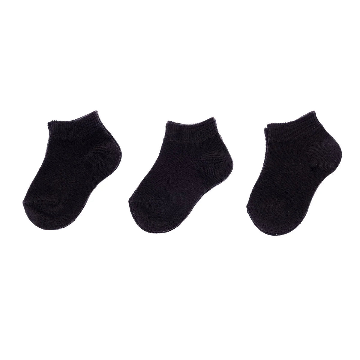HelloBaby 3 Pack Plain Ankle Baby Socks (Newborn to 4-5 Years)