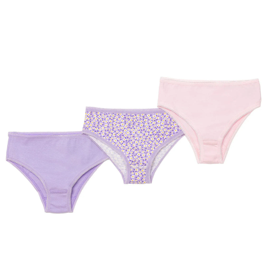 HelloBaby 3 Pack Floral Print Baby Briefs (2 Years to 5 Years)