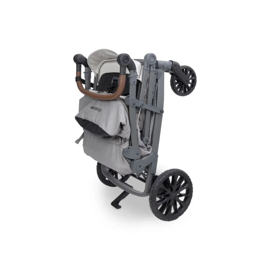 Wonderfold L4 Quad Stroller Wagon - Grey