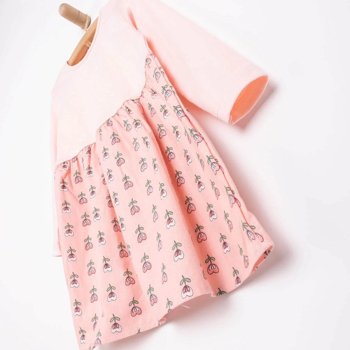 HelloBaby Floral Print Baby Dress (9 Months to 5 Years)