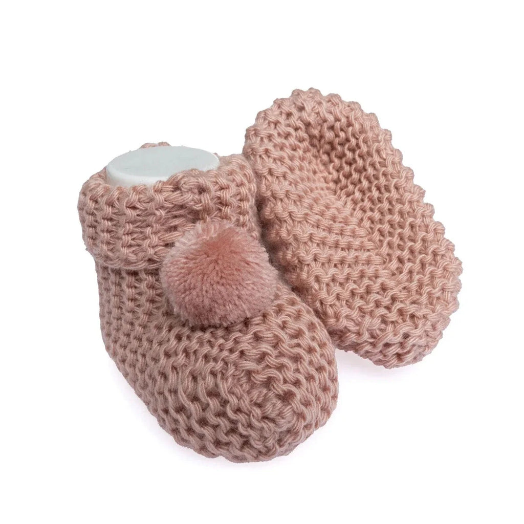 Little Dreams Poplin Baby Booties (Newborn to 3 Months)