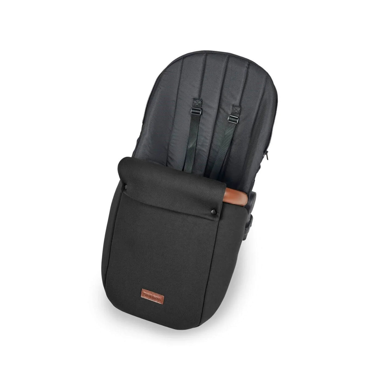 Ickle Bubba Stomp Luxe 2 in 1 Pushchair & Carrycot - Black/Midnight/Tan