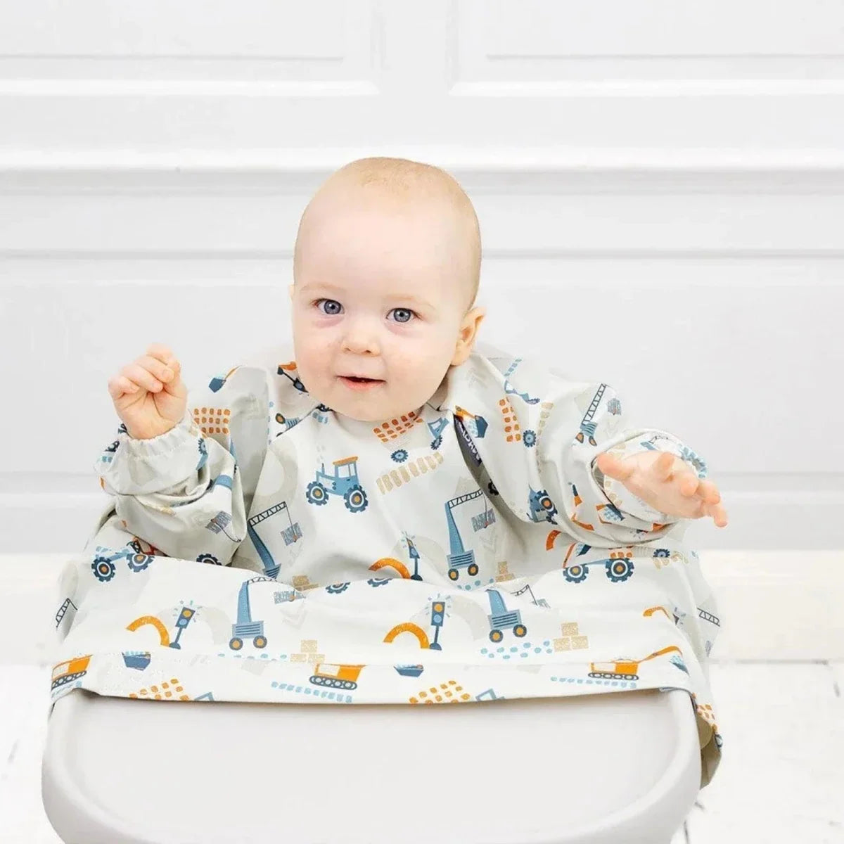 Bibado Long Sleeve Coverall Weaning Bib - Little Loader
