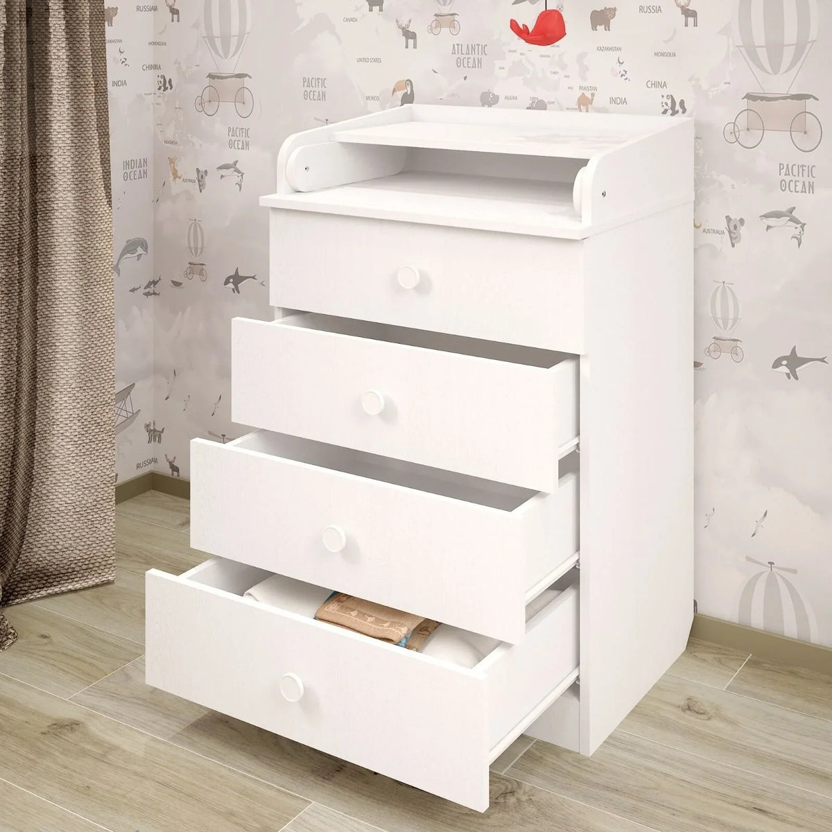 Shefa Kids 600 Changing Dressers - White