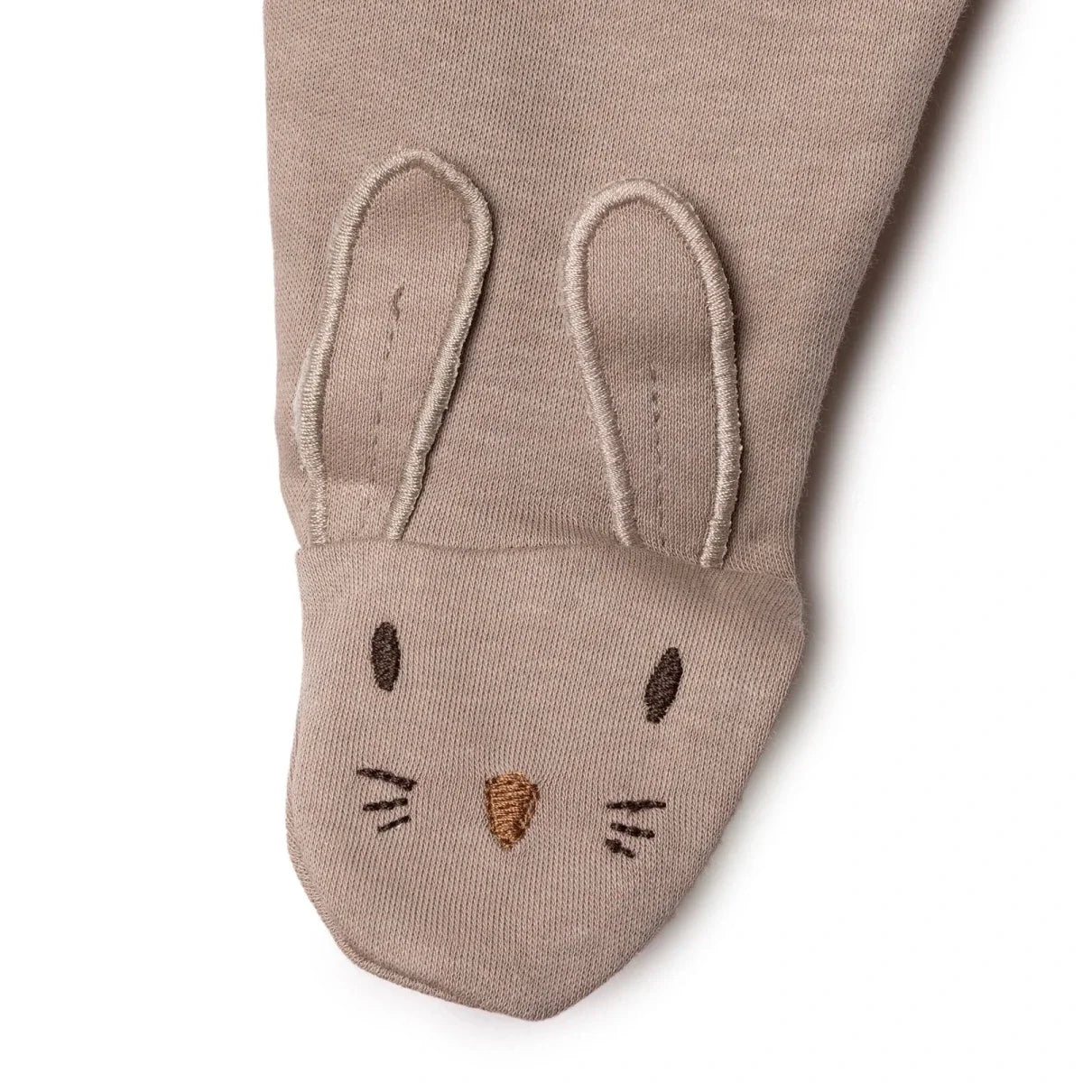 Bebetto Jacquard Knit Baby Bodysuit & Footed Bottoms Set (Newborn to 6-9 Months) - Brown