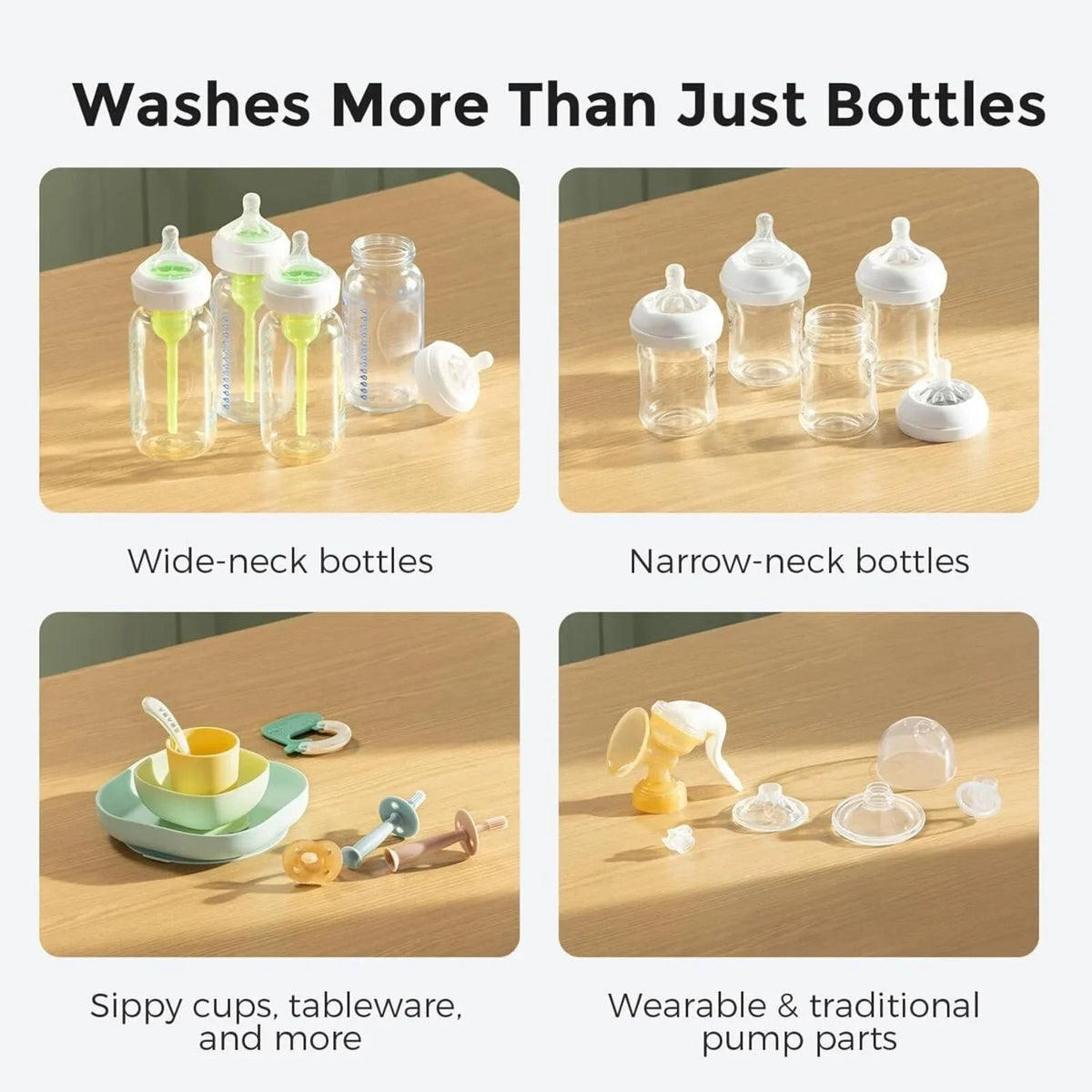 Momcozy KleanPal Pro Baby Bottle Washer & Steriliser & Dryer