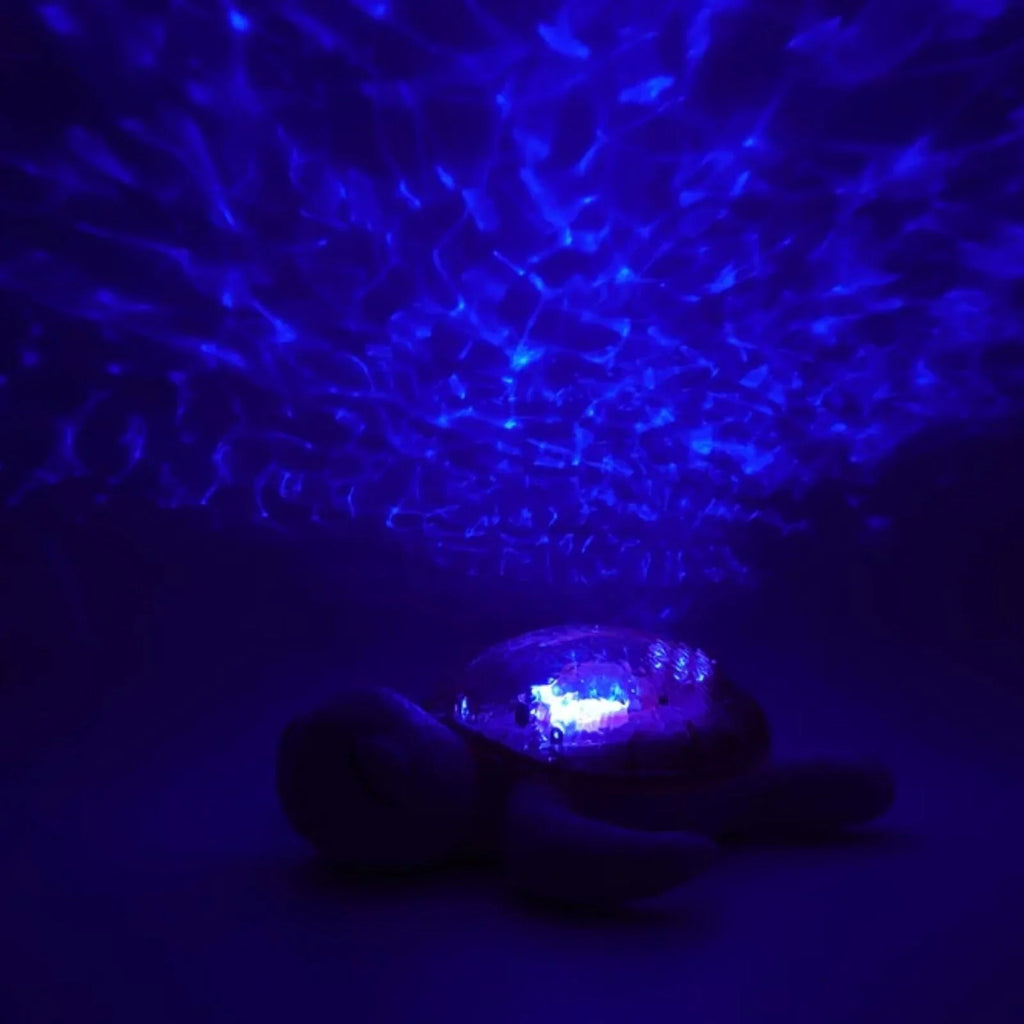 Cloud.b Tranquil Turtle White Noise & Night Light - Pink