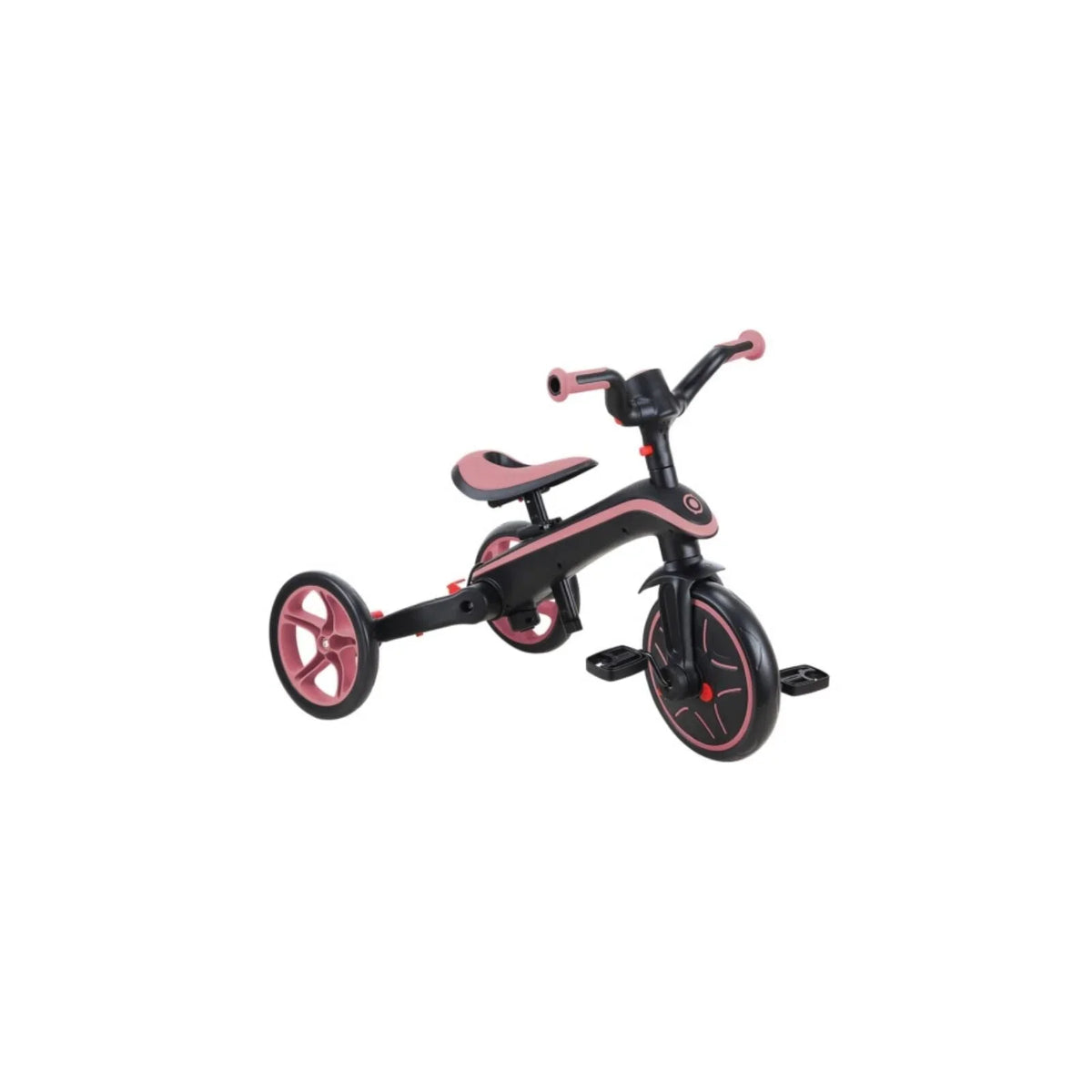 Globber Explorer Foldable 4-in-1 Trike - Deep Pastel Pink