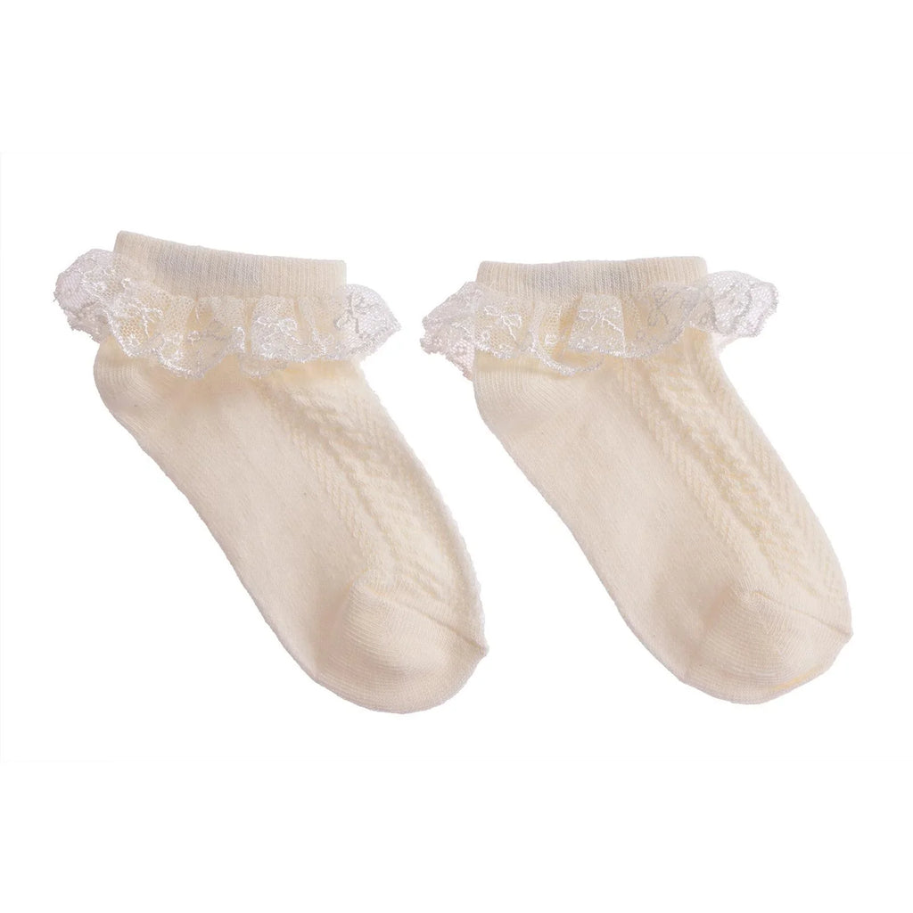 HelloBaby Lace Baby Socks (Newborn to 4-5 Years)
