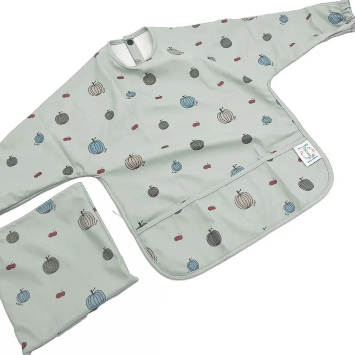 BLW Essentials Waterproof Long Sleeved Coverall Bib - Green