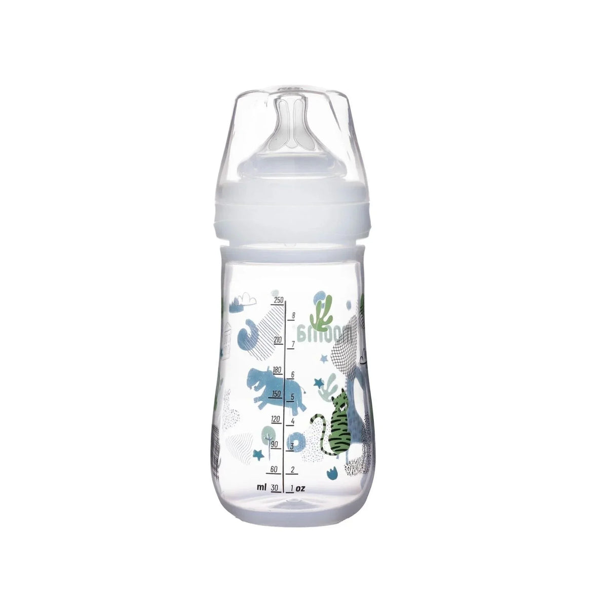 Mooma Neeko Bottle Medium Flow 6-18 months 250ml - Animals