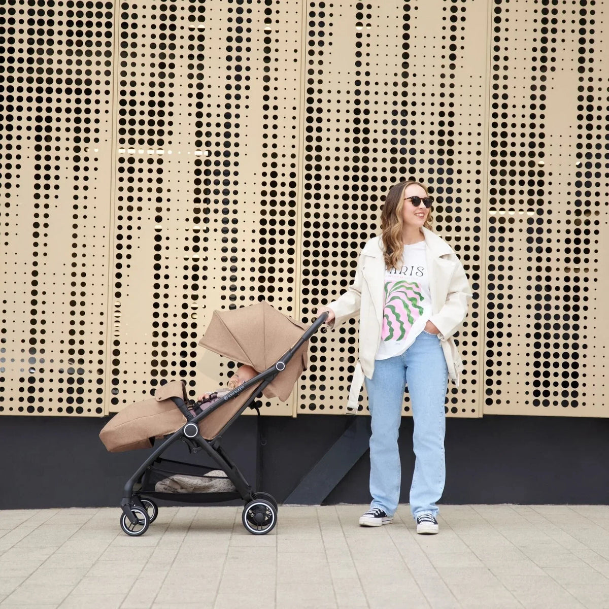 Ickle Bubba Aries Max Autofold Stroller - Sage Green