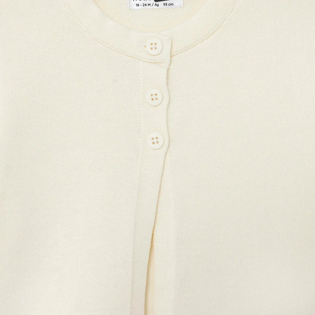 HelloBaby Knitted Baby Cardigan (6-9 Months to 4-5 Years) - Ecru
