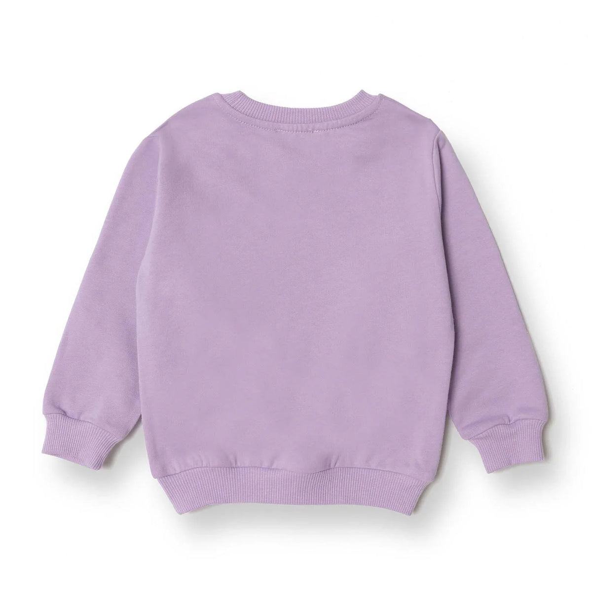 HelloBaby "Meow" Slogan Brushed Loopback Baby Sweatshirt (6 Months to 5 Years)