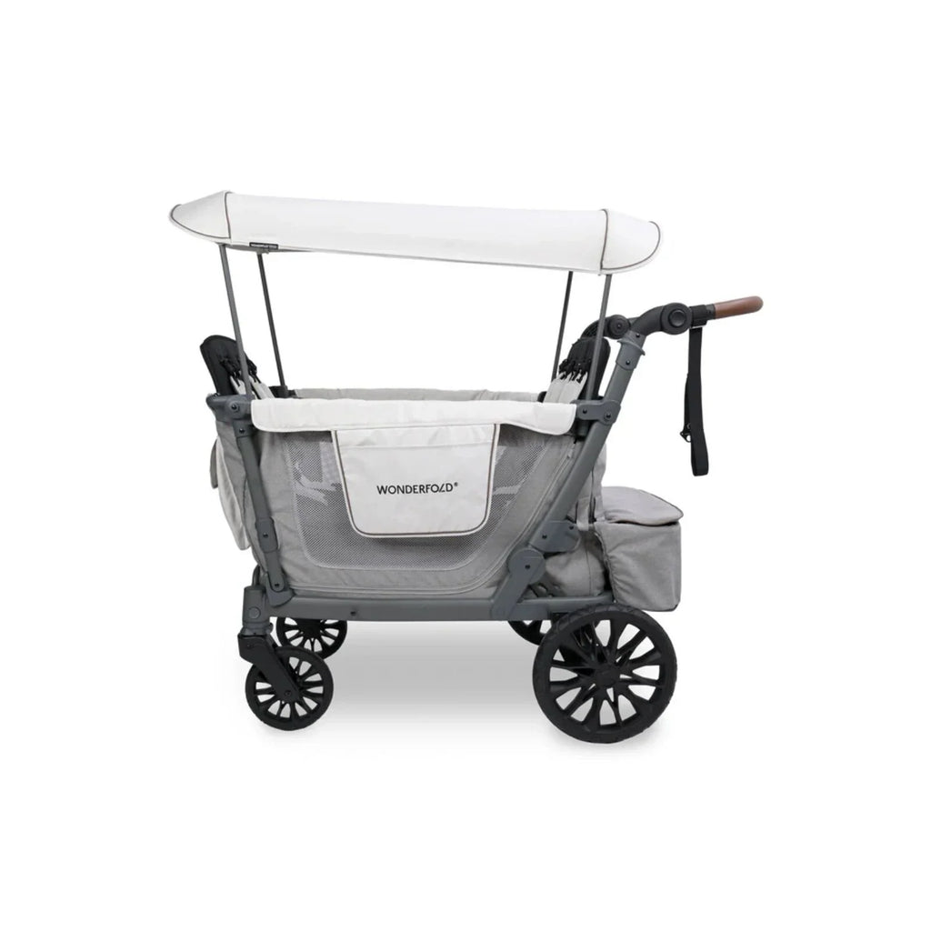 Wonderfold L4 Quad Stroller Wagon - Grey