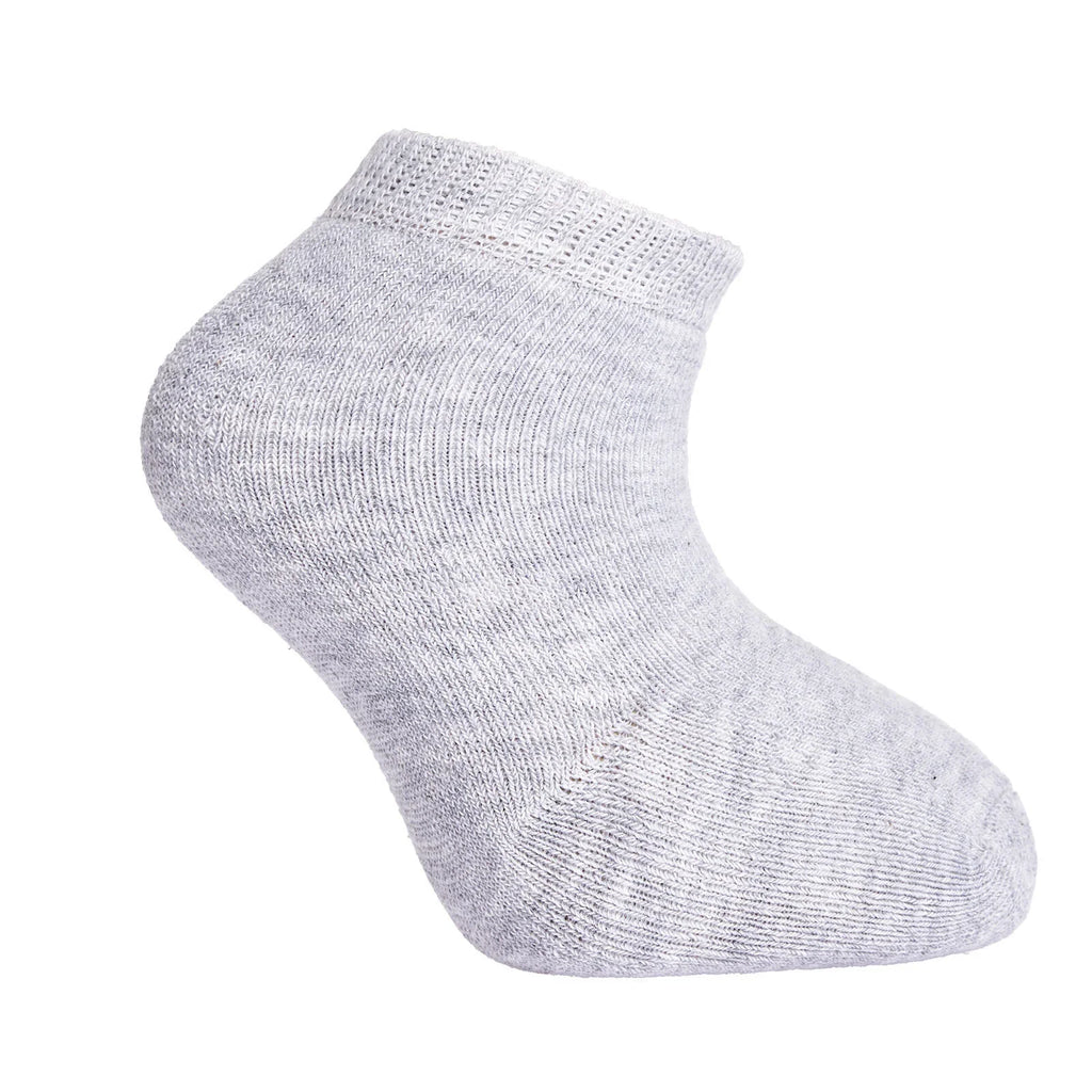 HelloBaby 3 Pack Heart Print Terry Baby Socks (Newborn to 4-5 Years)