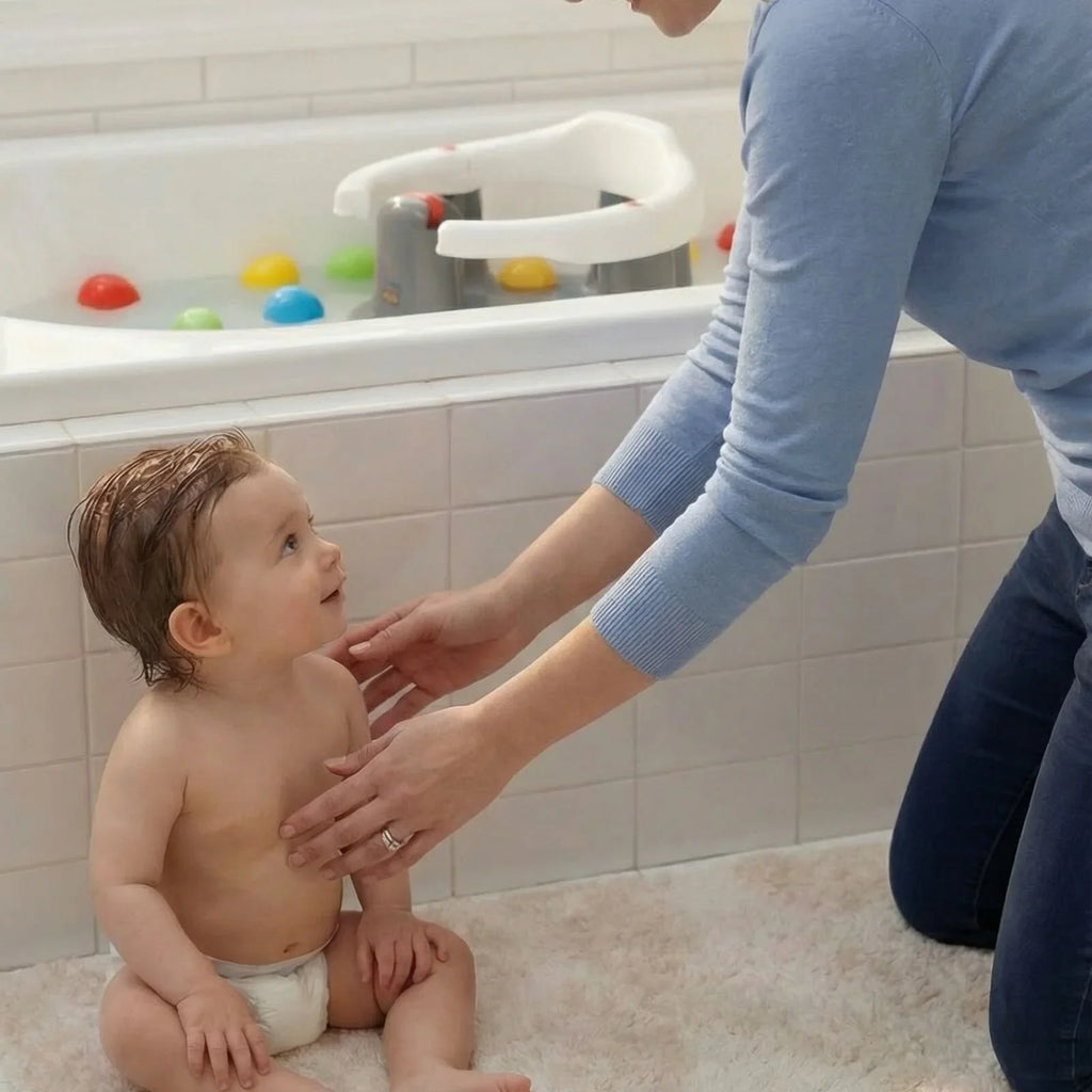 baby plus Bath Seat with Bath Toy