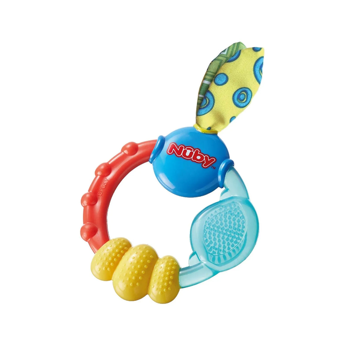 Nuby Wacky Teething Ring - Multicolour