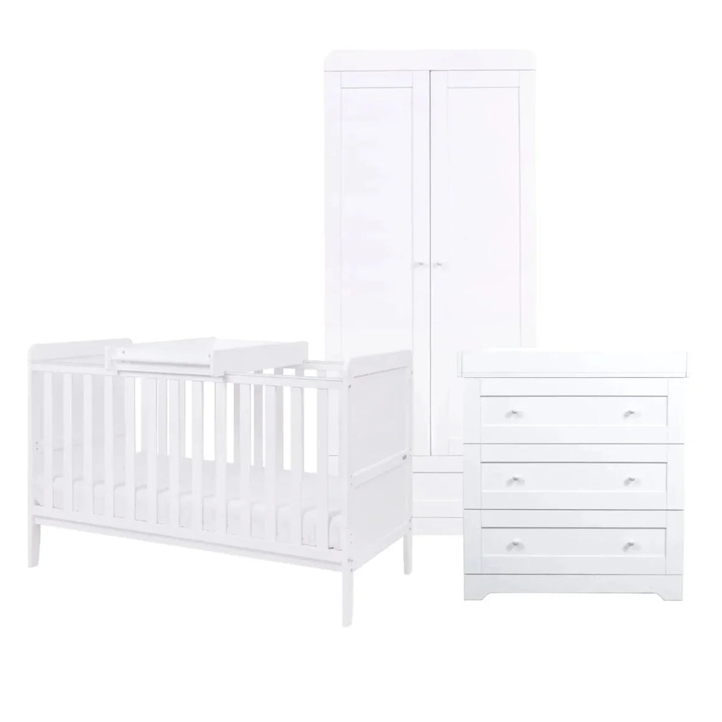 Tutti Bambini Rio 3 pcs Room Set - White