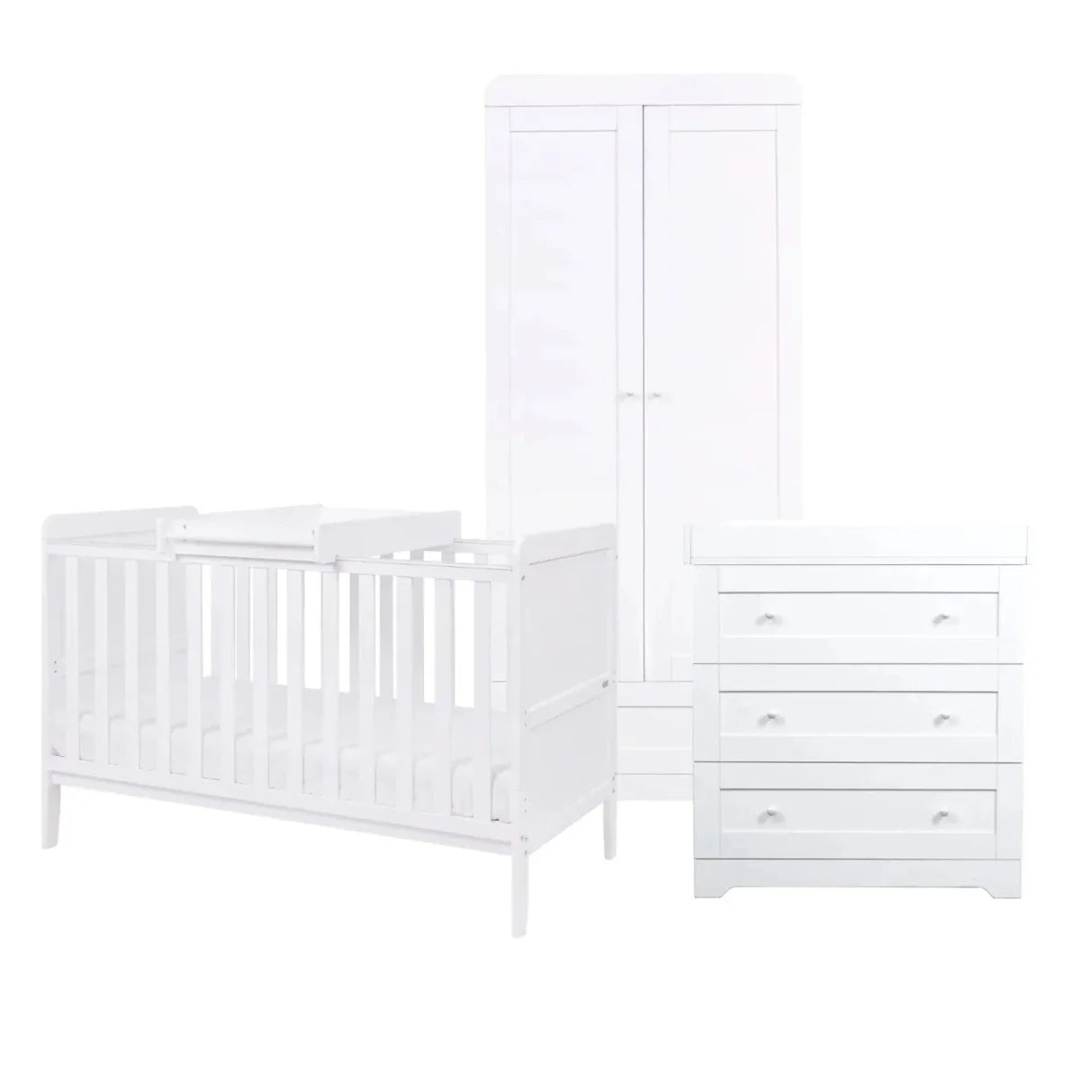 Tutti Bambini Rio 3 pcs Room Set - White
