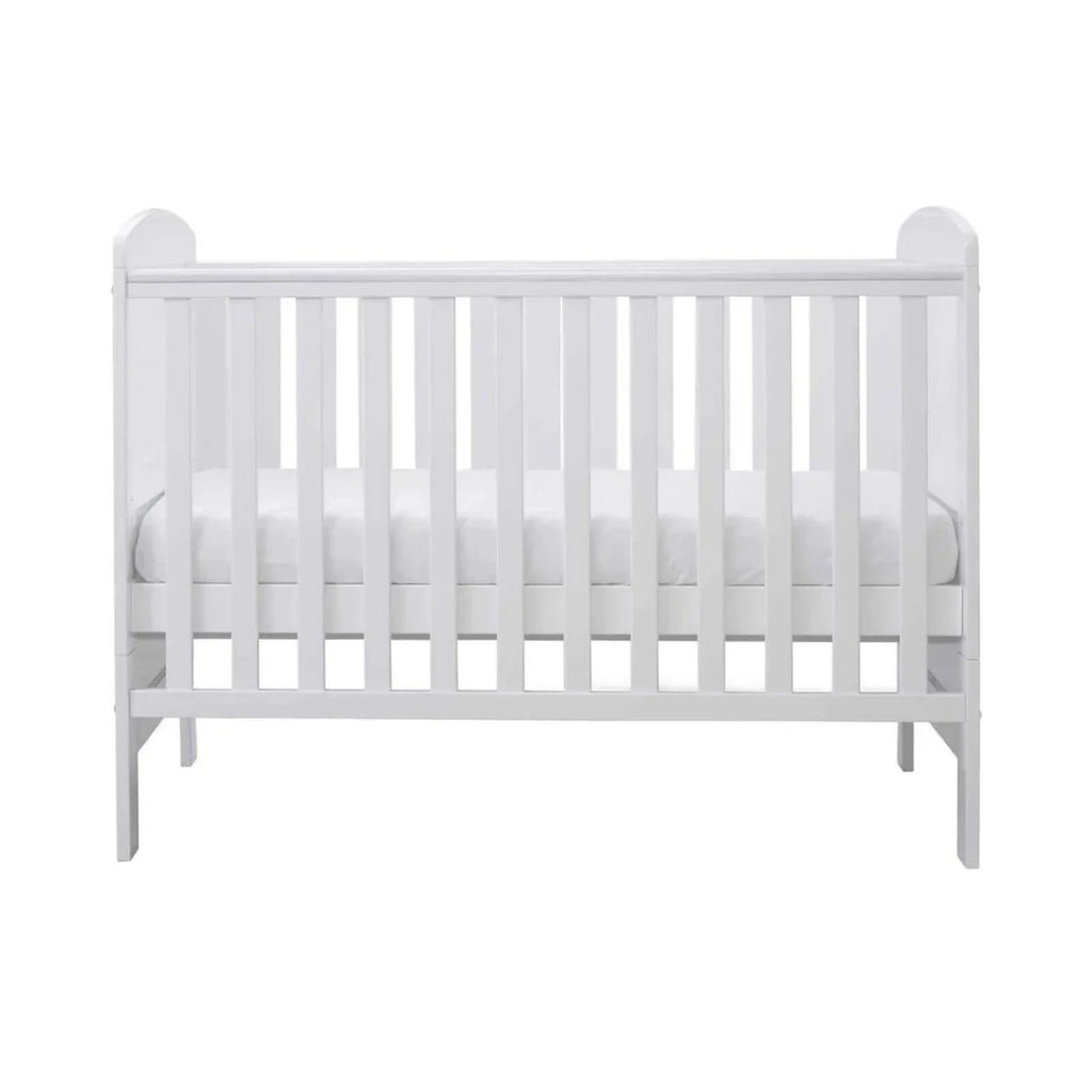 Ickle Bubba Coleby Mini Cot Bed White - Without Mattress