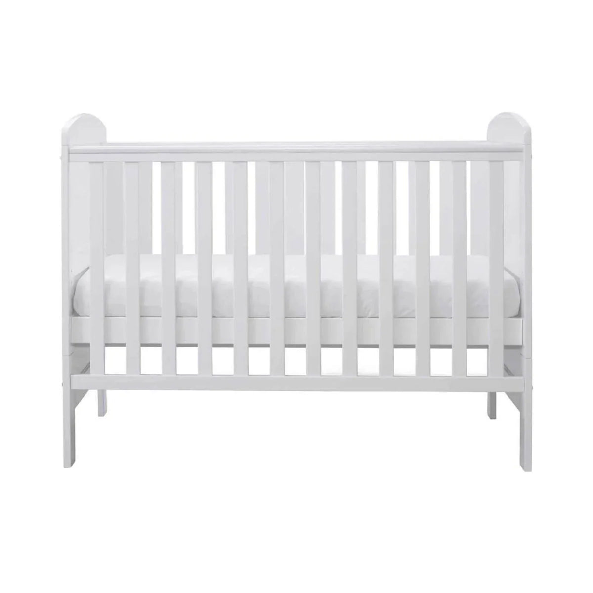 Ickle Bubba Coleby Mini Cot Bed White - Without Mattress