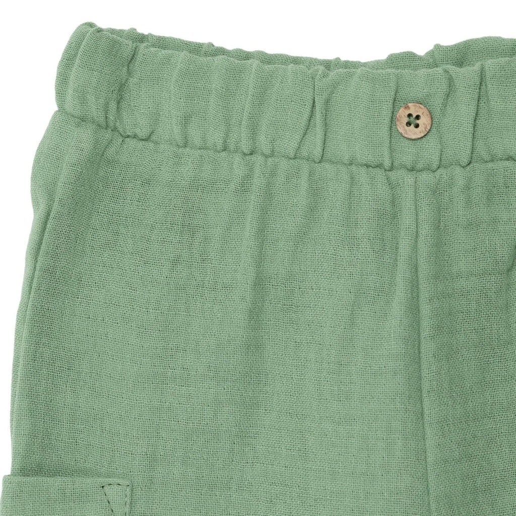 HelloBaby Muslin Baby Shorts (6-9 Months to 3-4 Years) - Khaki
