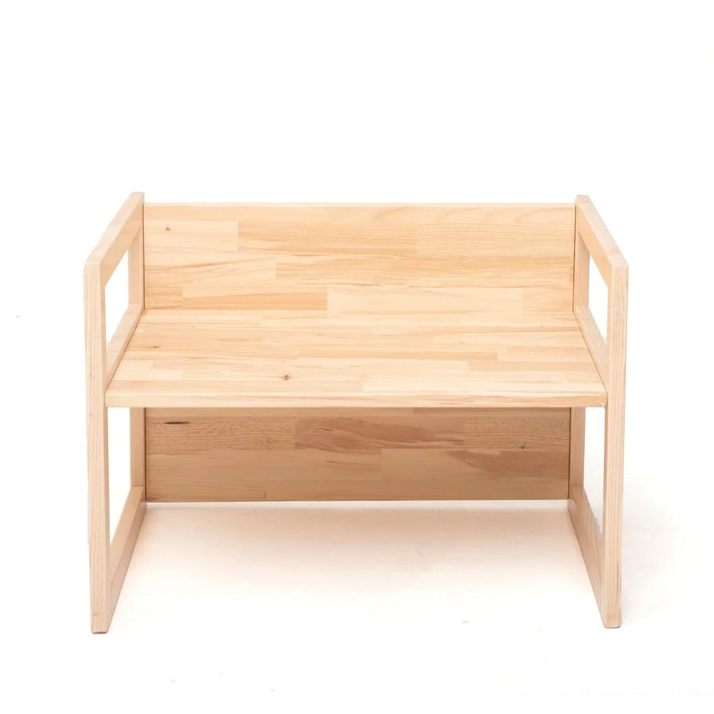 Montessori Wooden Convertable Table & Chair 36,6 cm (W) x 47 cm (H) x 64,5 cm (L)