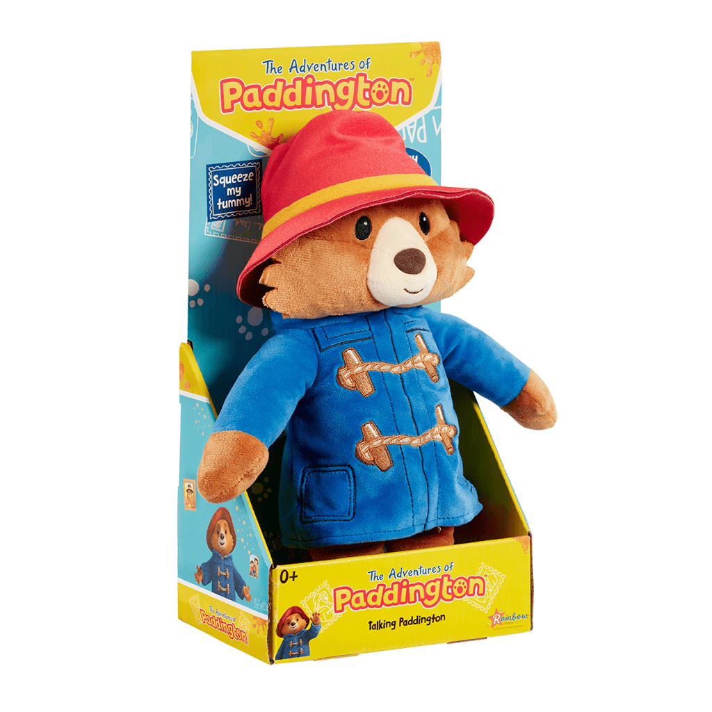 Paddington TV Bear Talking Soft Toy Teddy for Babies and Toddlers 25cm