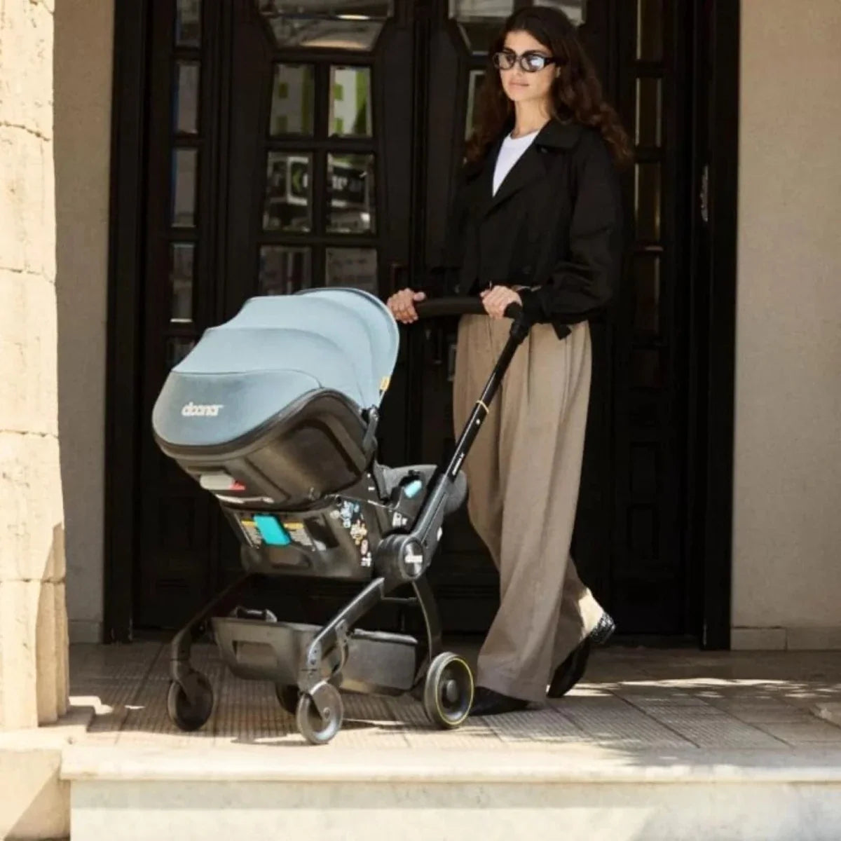 Doona X Infant Car Seat & Stroller - Ocean Blue