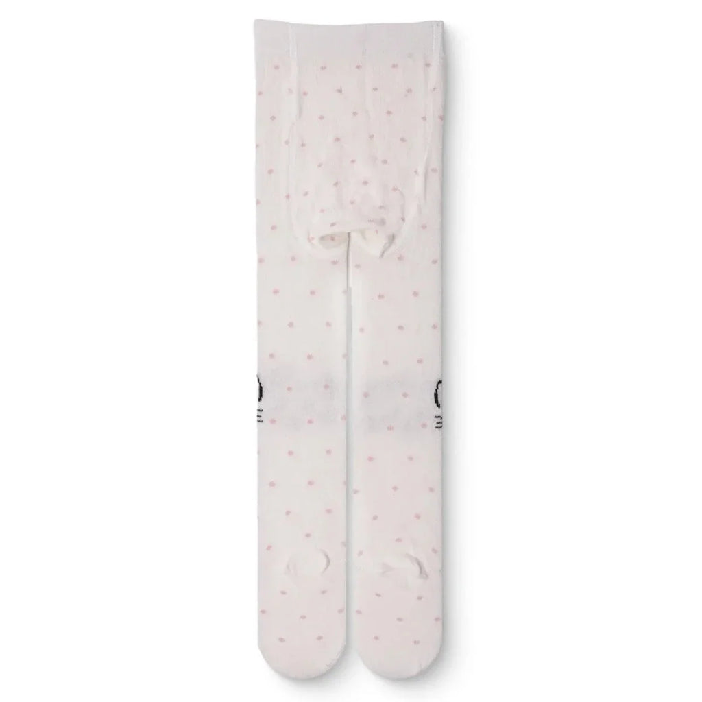 HelloBaby Printed Baby Tights (6-12 Months to 4-5 Years) - White Printed