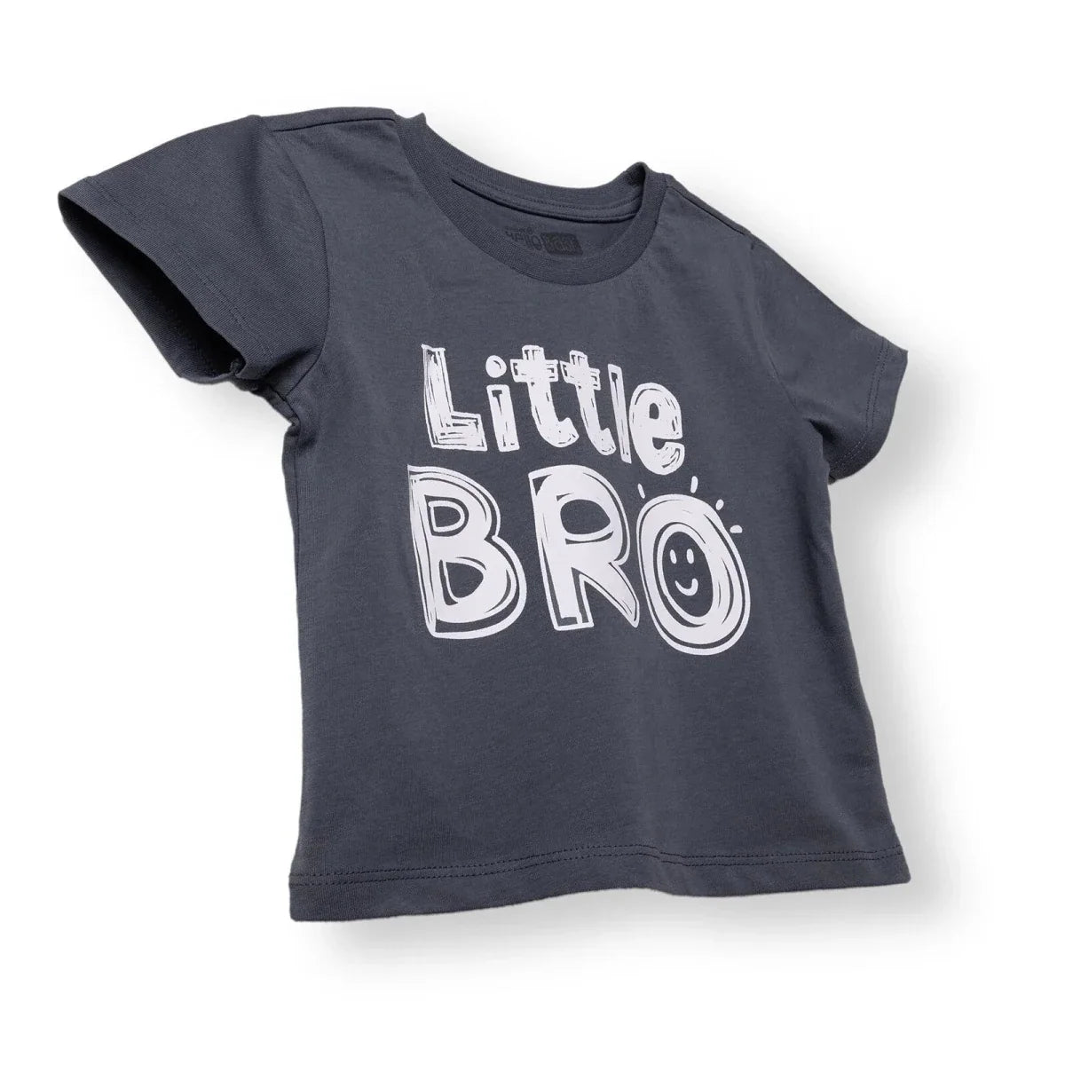 HelloBaby Short Sleeve Jersey Baby T-Shirt (3-6 Months to 3-4 Years) - Charcoal
