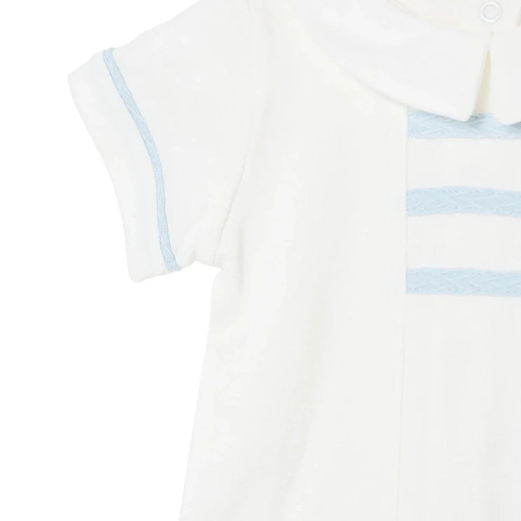 Bebetto Short Sleeve Baby T-Shirt & Shorts Set (1-3 Months to 12 Months) - Blue