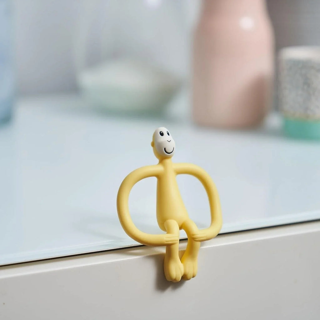 Matchstick Monkey Original Teething Toy - Yellow