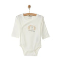 HelloBaby Envelope Neck Long Sleeve Baby Bodysuit (Newborn to 9 Months)