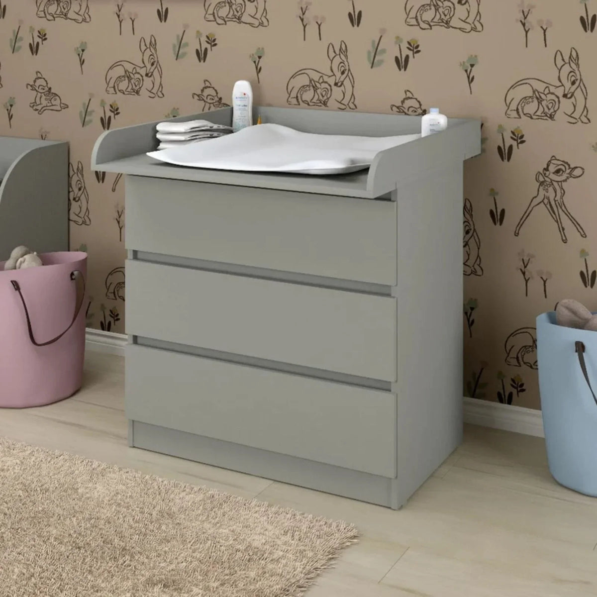 Shefa Kids 800 Universal Dresser Baby Changing Top - Grey