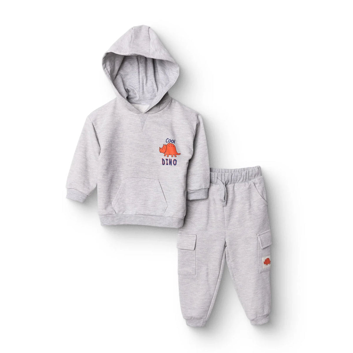 HelloBaby Hooded Brushed Baby Sweatshirt & Joggers Set (6-9 Months to 4-5 Years)